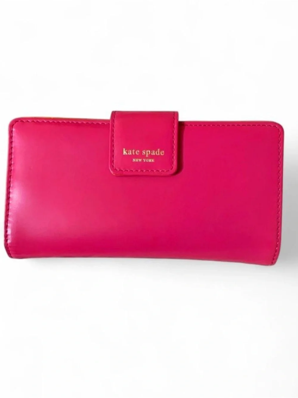 Kate Spade Long Stacy Leather Wallet
